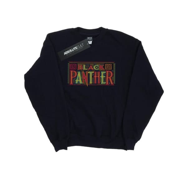 Marvel Sweatshirt med Tribal-logga från Black Panther - dam/dam