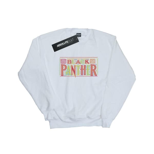 Marvel Sweatshirt med Tribal-logga från Black Panther - dam/dam