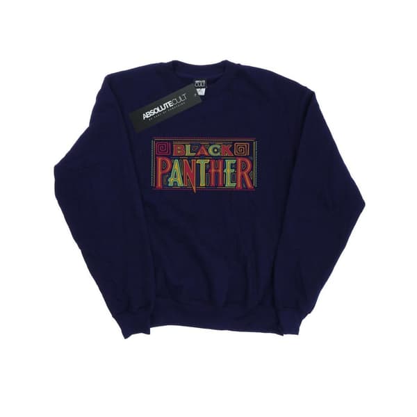 Marvel Sweatshirt med Tribal-logga från Black Panther - dam/dam