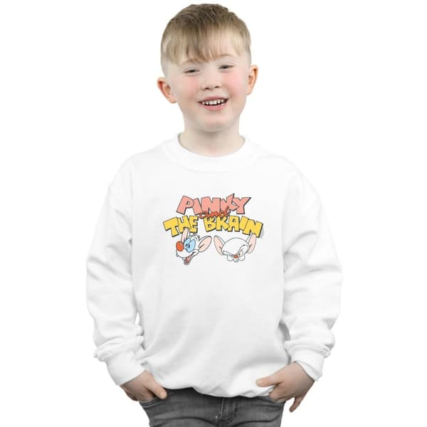 Animaniacs Boys Pinky And The Brain Heads Sweatshirt