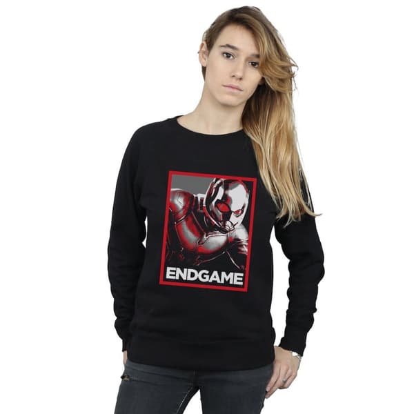Marvel Womens/Ladies Avengers Endgame Ant-Man Poster Sweatshirt