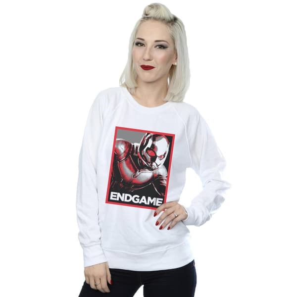 Marvel Womens/Ladies Avengers Endgame Ant-Man Poster Sweatshirt