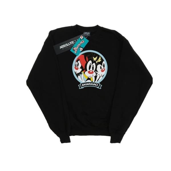 Animaniacs Girls Fisheye Group Sweatshirt