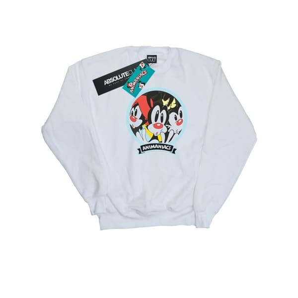 Animaniacs Girls Fisheye Group Sweatshirt