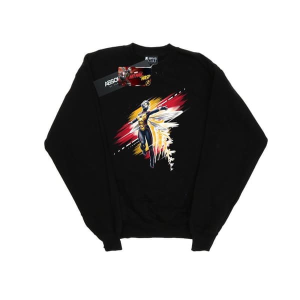 Marvel Boys Ant-Man And The Wasp Hope Brushed Sweatshirt Black 7-8 Years