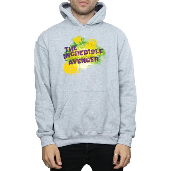 Marvel Mens Hulk Incredible Avenger Hoodie