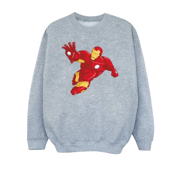 Marvel Girls Iron Man Simple Sweatshirt
