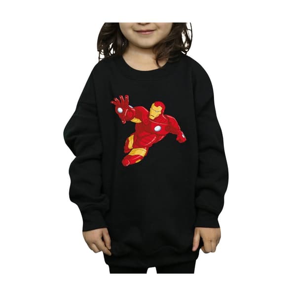 Marvel Girls Iron Man Simple Sweatshirt