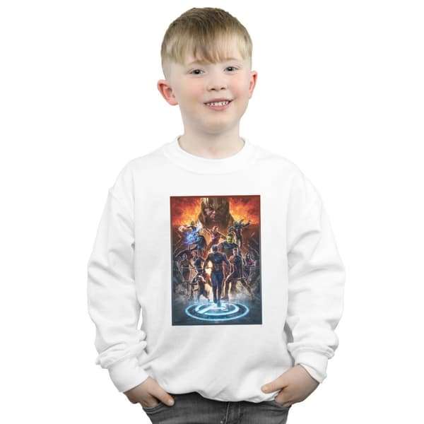 Marvel Boys Avengers Endgame Heroes At War Sweatshirt