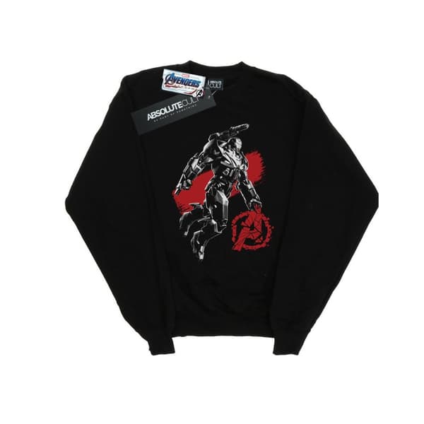 Marvel Mens Avengers Endgame Mono War Machine Sweatshirt