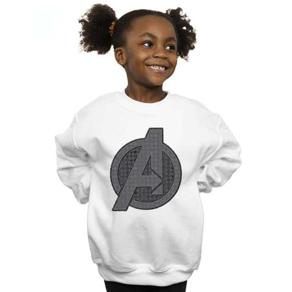 Marvel Girls Avengers Endgame Iconic Logo Sweatshirt