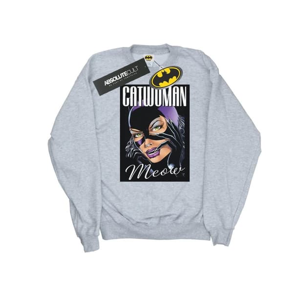 DC Comics Mens Batman Catwoman Feline Fatale Sweatshirt