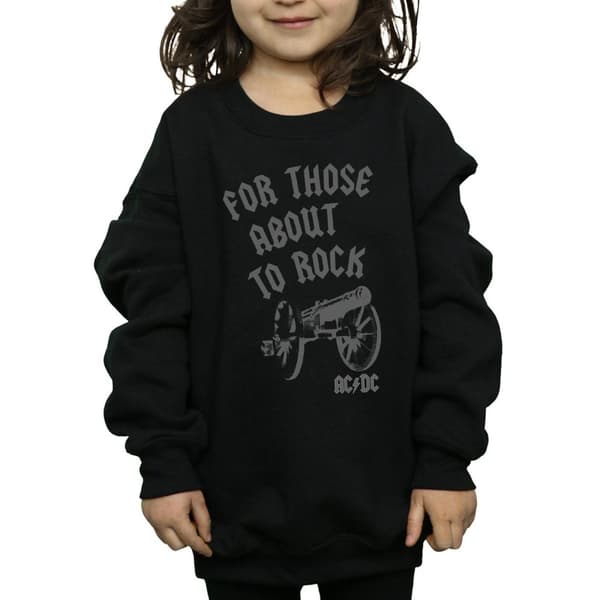 AC/DC Girls For Those About To Rock Cannon Sweatshirt