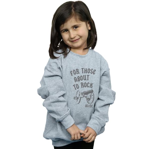 AC/DC Girls For Those About To Rock Cannon Sweatshirt