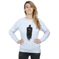 Miniatyrbild 2 av 5: DC Comics Dam/Tjej Batman Borstad Sweatshirt