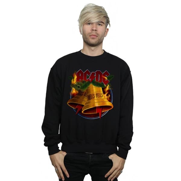 AC/DC Sweatshirt med julmotiv från Hells Bells