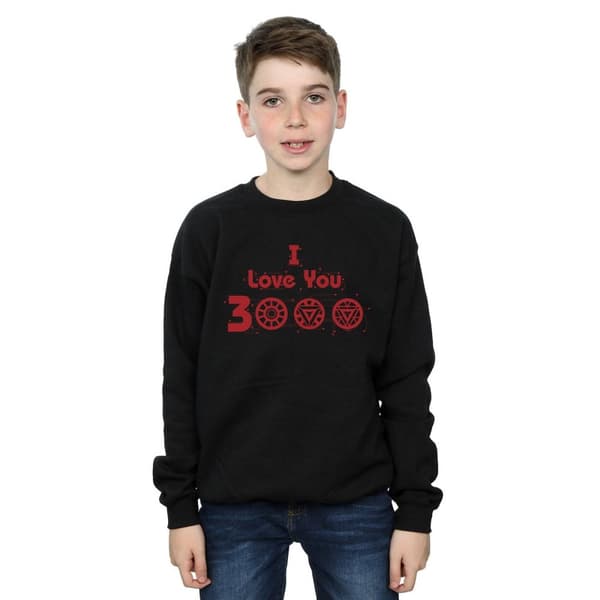 Marvel Boys Avengers Endgame I Love You 3000 Circuits Sweatshirt
