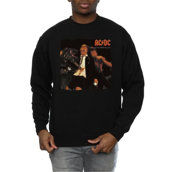 AC/DC Sweatshirt för män