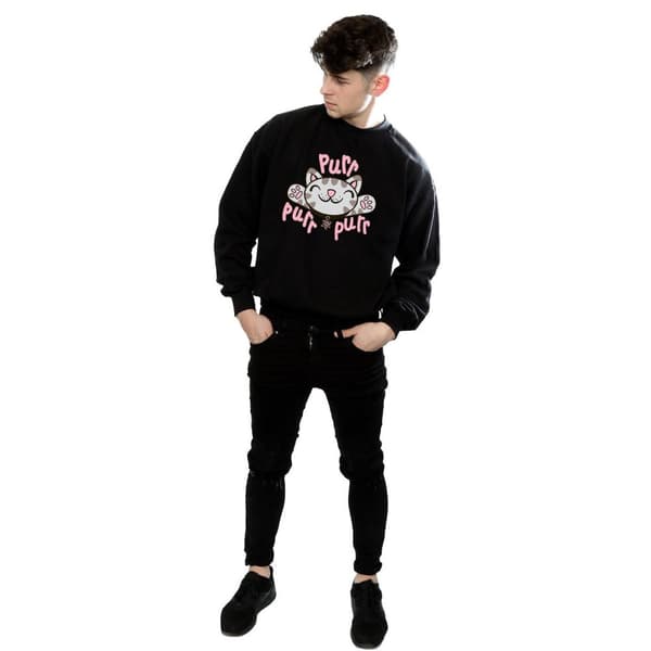 Big Bang Theory Mens Soft Kitty Purr Sweatshirt