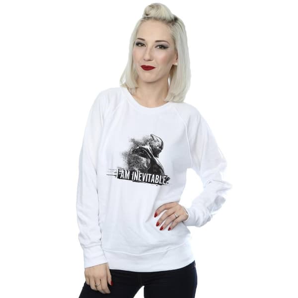 Marvel Womens/Ladies Avengers Endgame I Am Inevitable Sweatshirt