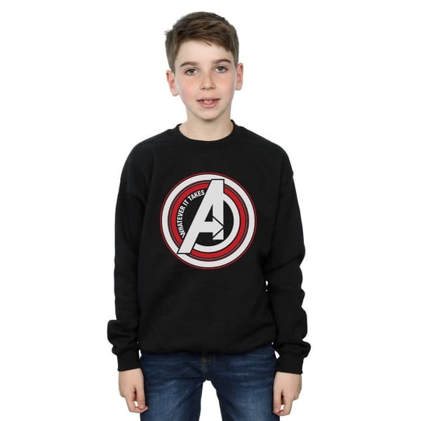 Marvel Boys Avengers Endgame Whatever It Takes Symbol Sweatshirt