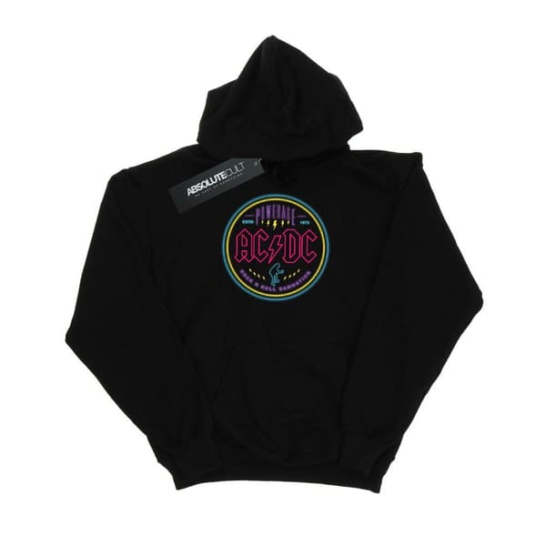AC/DC Womens/Ladies Circle Neon Hoodie