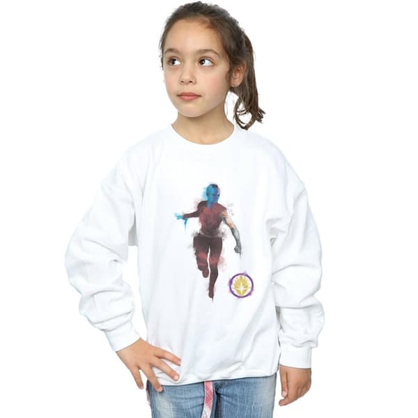 Marvel Girls Avengers Endgame Painted Nebula Sweatshirt