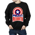 Miniatyrbild 3 av 5: Marvel Sweatshirt för pojkar - Captain America Project Rebirth