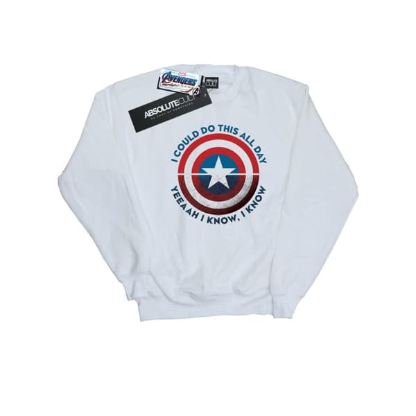 Marvel Womens/Ladies Avengers Endgame Do This All Day Sweatshirt