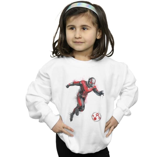 Marvel Girls Avengers Endgame Painted Ant-Man Sweatshirt
