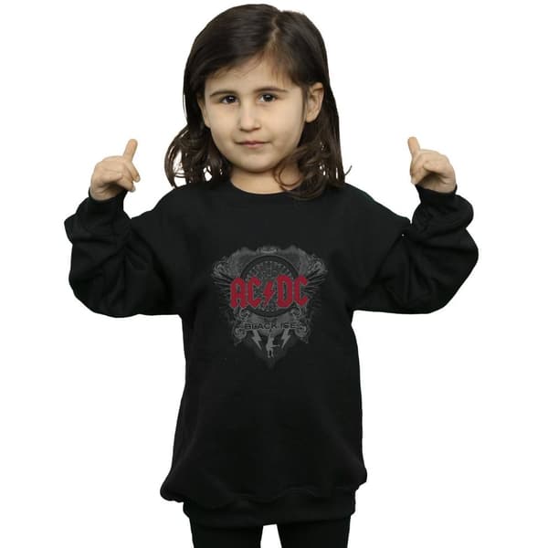 AC/DC Black Ice With Red Sweatshirt för flickor