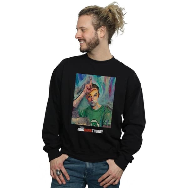 The Big Bang Theory Sweatshirt med målning av Sheldon Loser för herrar