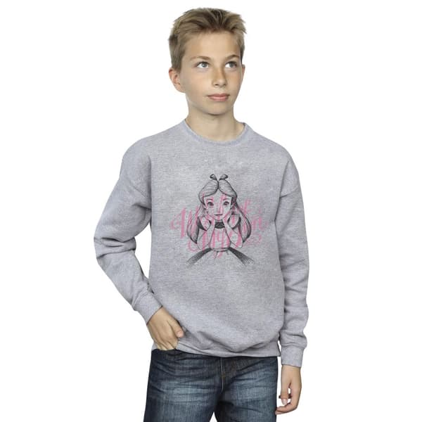 Disney Pojkar Alice i Underlandet I En Egen Värld Sweatshirt
