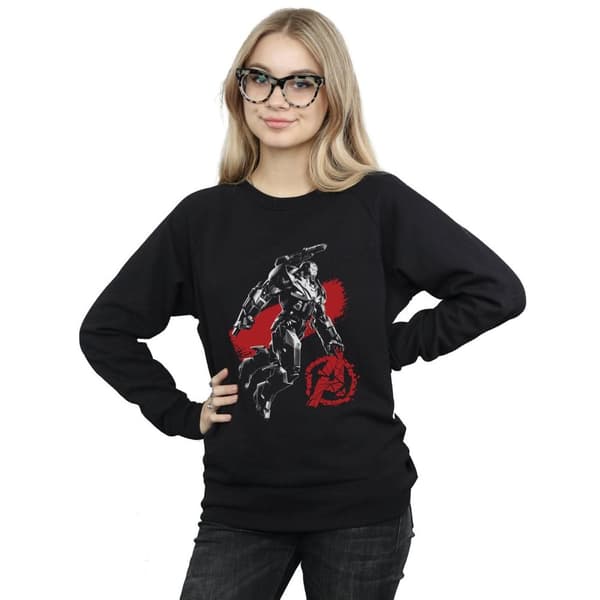 Marvel Womens/Ladies Avengers Endgame Mono War Machine Sweatshirt
