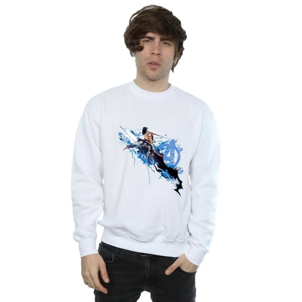 Marvel Mens Avengers Thor Splash Sweatshirt
