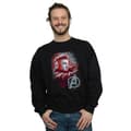 Miniatyrbillede 2 af 3: Marvel Mens Avengers Endgame Hawkeye Brushed Sweatshirt