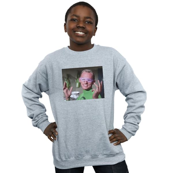 DC Comics Boys Batman TV Series The Riddler Photgraph Sweatshirt