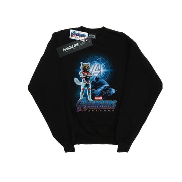 Marvel Mens Avengers Endgame Rocket Team Dräkt Sweatshirt