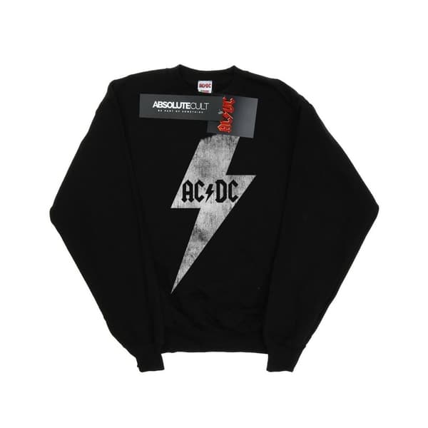 AC/DC Womens/Ladies Lightning Bolt Sweatshirt