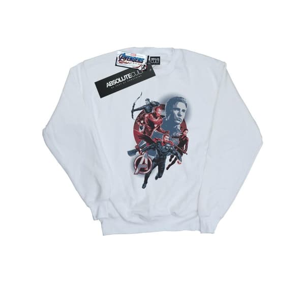 Marvel Girls Avengers Endgame Shield Team Sweatshirt