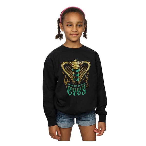 Disney Girls Aladdin Movie Jafar Snake Eyes Sweatshirt