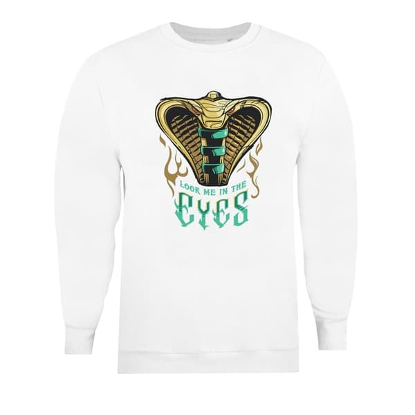 Disney Girls Aladdin Movie Jafar Snake Eyes Sweatshirt