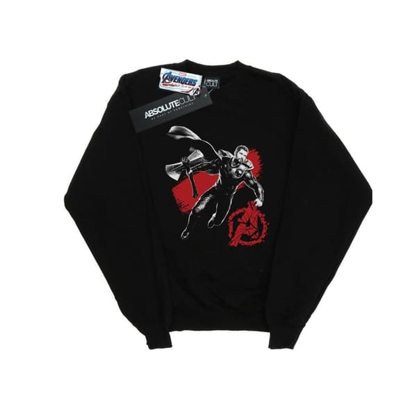 Marvel Mens Avengers Endgame Mono Thor Sweatshirt