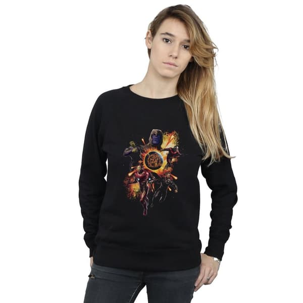 Marvel Dam/Tjej Avengers Endgame Explosion Team Sweatshirt