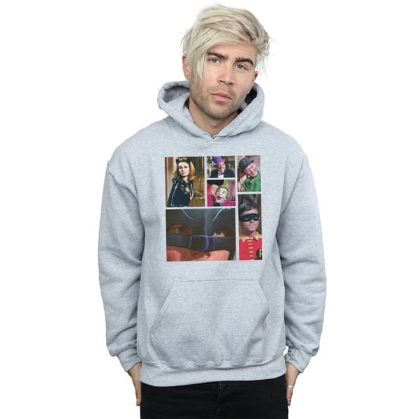DC Comics Mens Batman TV Series Class Photo Hoodie