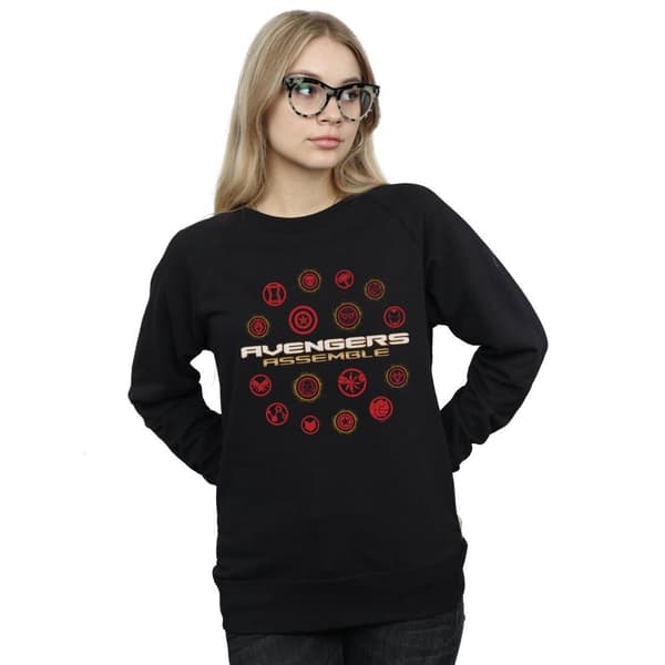 Marvel Womens/Ladies Avengers Endgame Avengers Assemble Sweatshirt
