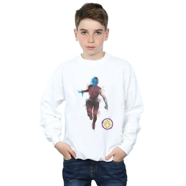 Marvel Boys Avengers Endgame Painted Nebula Sweatshirt
