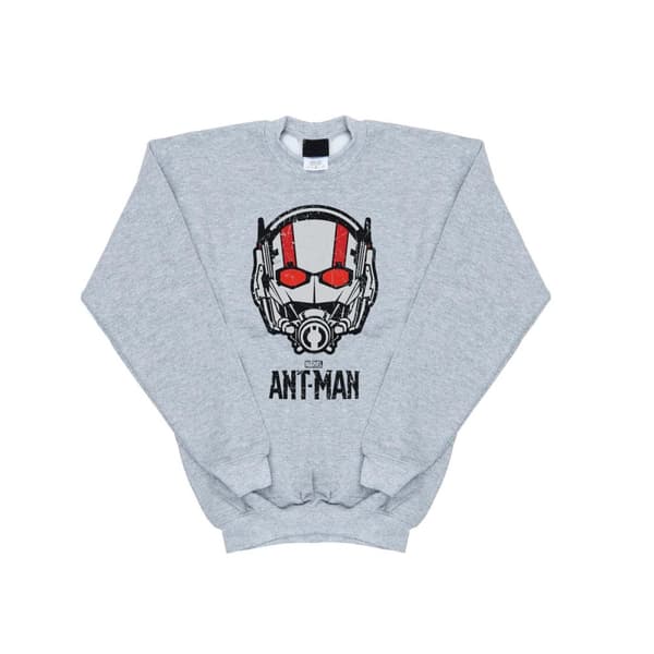 Marvel Sweatshirt med Ant-Man-hjälm för pojkar Heather Grey 9-11 Years