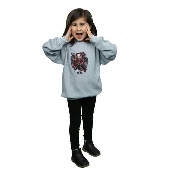 Marvel Girls Ant-Man Ants Running Sweatshirt