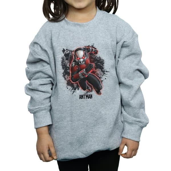 Marvel Girls Ant-Man Ants Running Sweatshirt